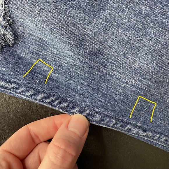 Hollister Juniors 00S / 00 Short High-Rise Cuffed Jean Legging Advanced Stretch - Picture 10 of 12